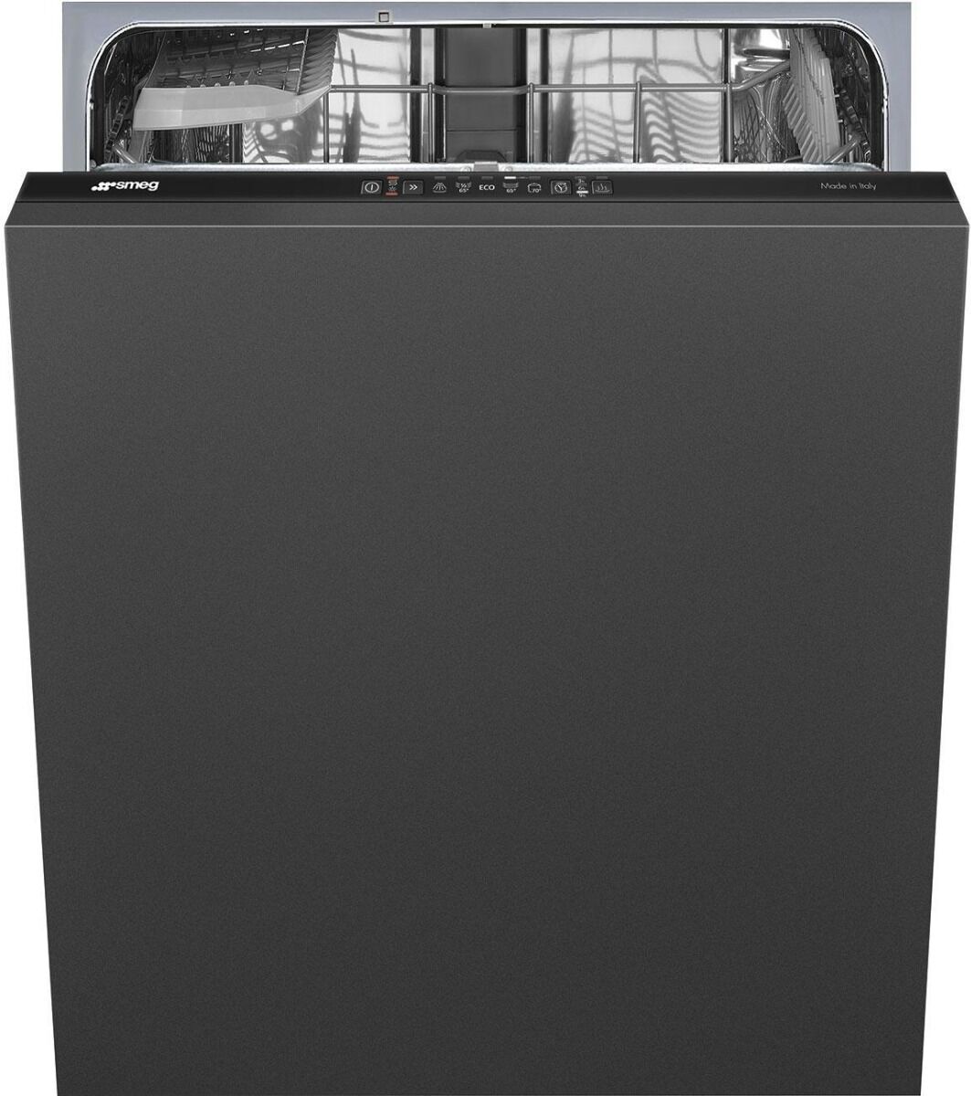 Smeg DI211DS 60cm Stainless Steel Fully Integrated Dishwasher - Stainless Steel