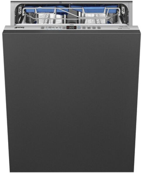 Smeg DI323BL Silver 60cm Fully Integrated Dishwasher - Stainless Steel