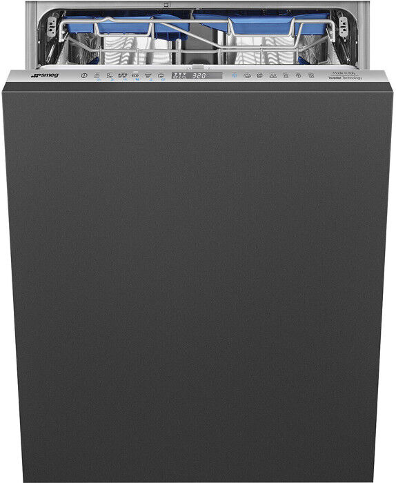 Smeg DI324AQ 60cm Silver Fully Integrated Dishwasher - Silver