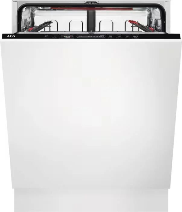 AEG FSS63607P 60Cm Black Integrated Dishwasher - Black