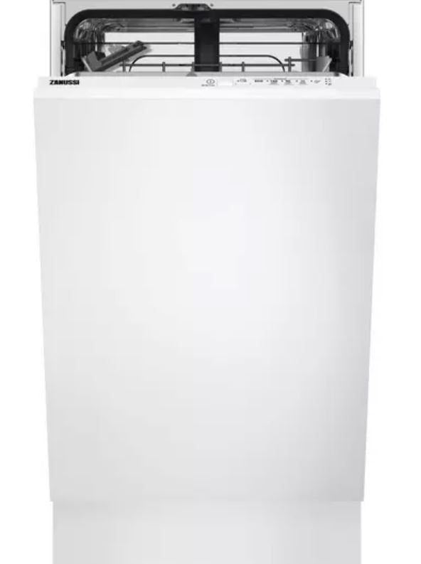 Zanussi ZSLN1211 White Built-In Slimline Dishwasher - White