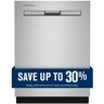 Maytag 24 in. Fingerprint Resistant Stainless Steel Top Control Built-in Tall Tub Dishwasher with Dual Power Filtration, 47 dBA