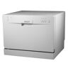 RCA 24 in. White Electronic CounterTop Control 600120-volt Dishwasher with 6-Cycles, 6 Place Settings Capacity