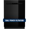 Maytag 24 in. Black Top Control Built-in Tall Tub Dishwasher with Dual Power Filtration, 47 dBA