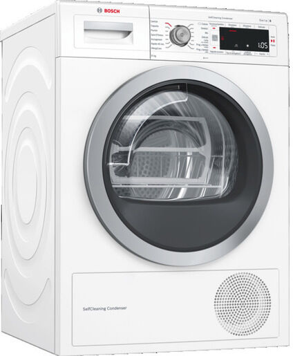 Bosch Serie 8 WTW87568II asciugatrice Libera installazione Caricamento