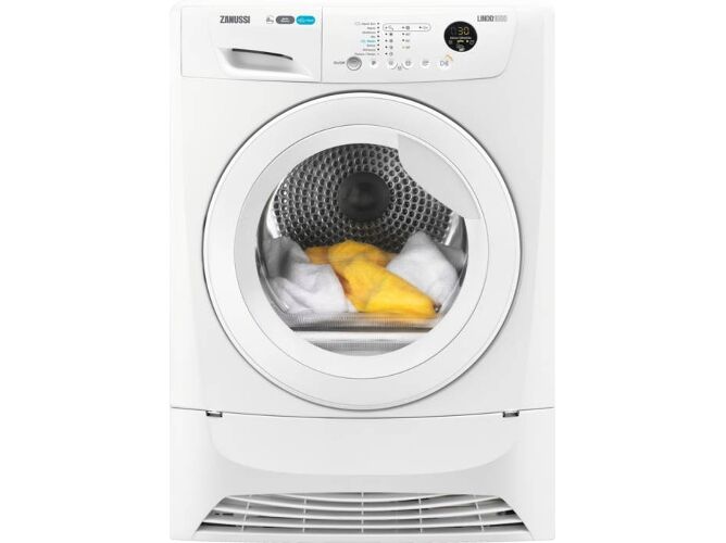 Zanussi Secadora ZANUSSI ZDH8333W1 (8 kg - Bomba de Calor - Blanco)