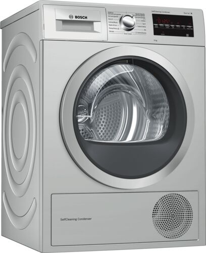 Bosch Secadora BOSCH WTG8729XEE (9 kg - Bomba de Calor - Inox)