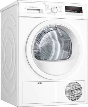 Bosch Secadora BOSCH WTR85V91ES (8 kg - Bomba de Calor - Blanco)