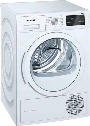 Siemens Secadora SIEMENS WT47G439ES (8 kg - Bomba de Calor - Blanco)