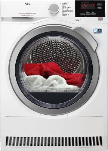 AEG Secadora AEG T8DBG862 (8 kg - Bomba de Calor - Blanco)