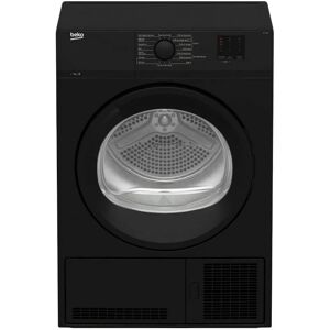 Beko - Seche-linge a condensation DCY724B - 7 kg - Classe b - Tambour Aquawave - Noir - Publicité