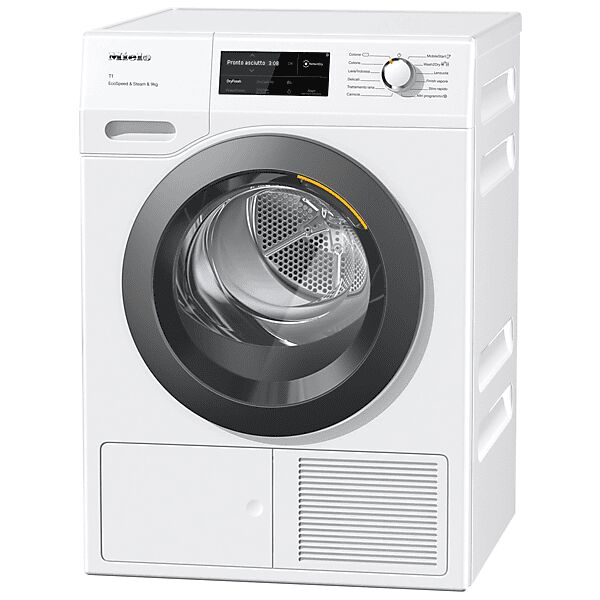 miele tcl 790 wp xl vapore asciugatrice, 9 kg, 63,6 cm, classe a+++