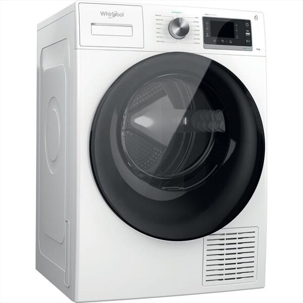 whirlpool asciugatrice supreme silence w6 d94wb it 9 kg a+++-bianco