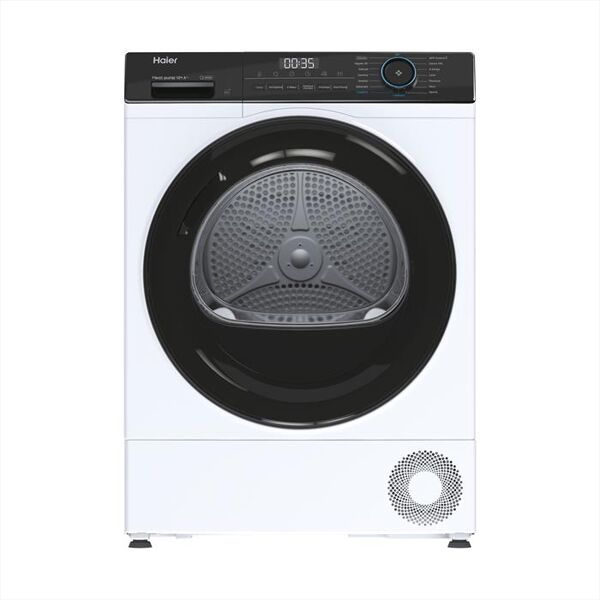 haier asciugatrice hd100a2939eit 10 kg classe a++-nero, bianco