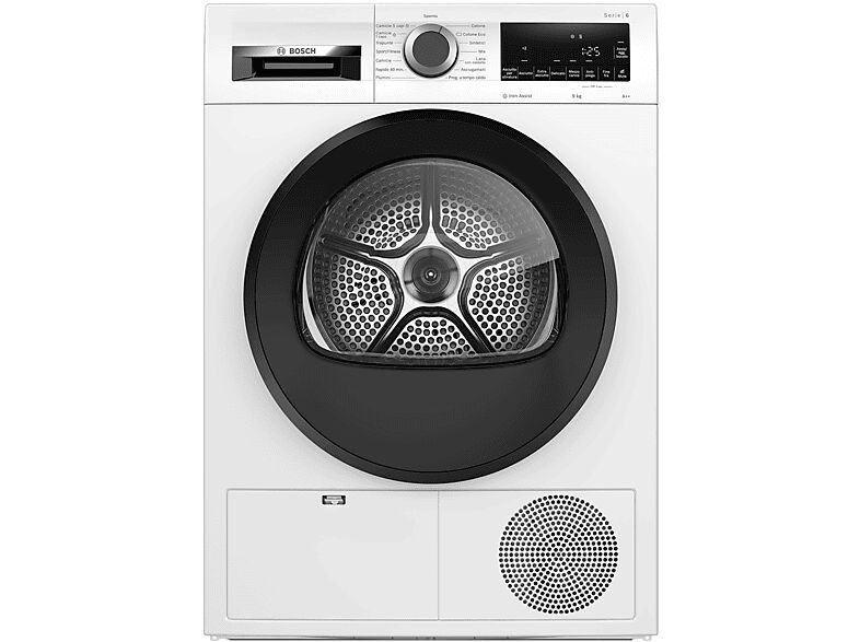 Bosch WQG241A0IT asciugatrice, 9 kg, 64,8 cm, Classe A++