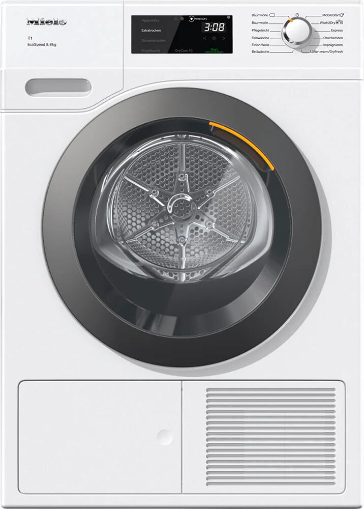 Miele TCF770 asciugatrice Libera installazione Caricamento frontale 8 kg A+++ Bianco