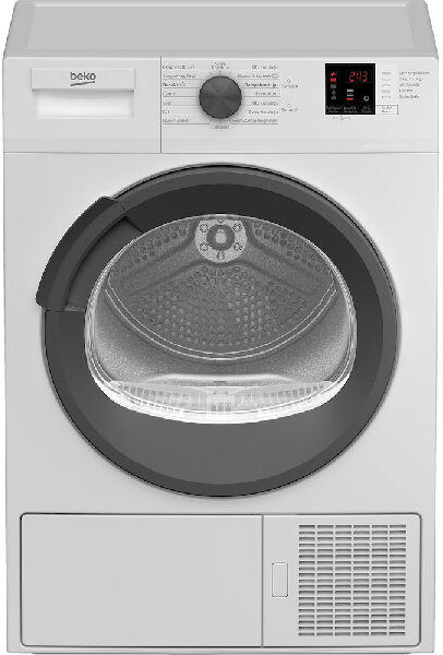 beko tdexs723a asciugatrice 7kg a++ silentpro slim 46cm