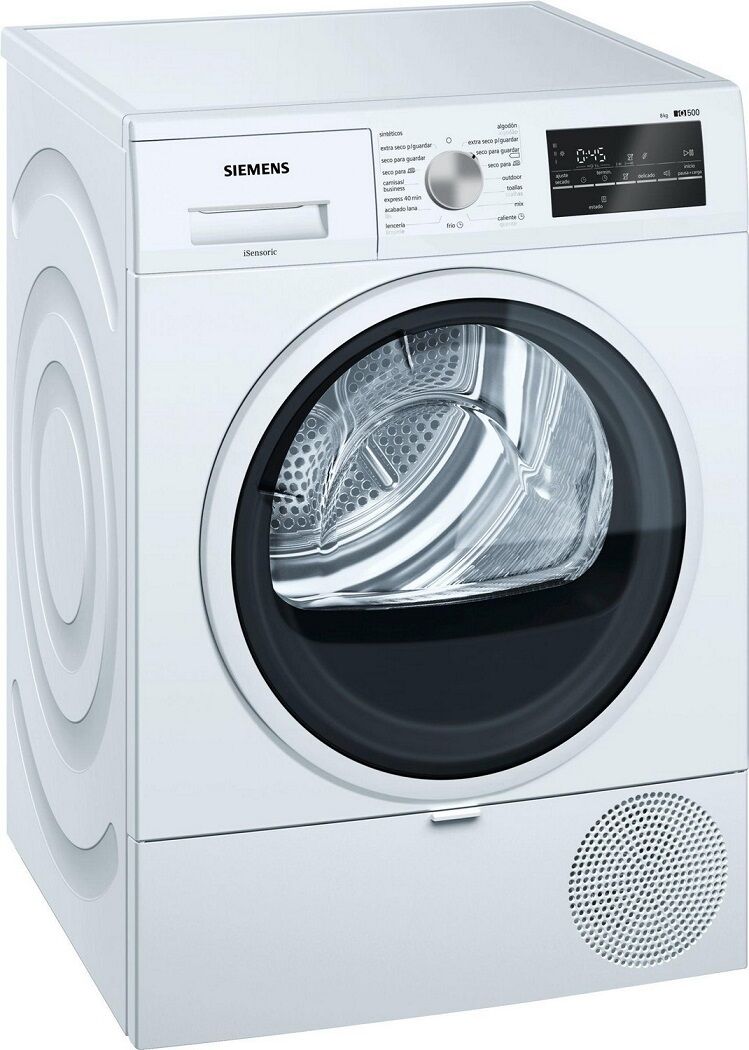 Siemens Máquina De Secar Roupa (classe A+++) 8kg Iq500 Wt47r461es (branco) - Siemens