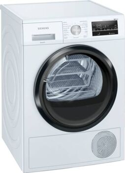 Siemens Máquina de Secar Roupa WT45W439EP (9 kg - Bomba de Calor - Branco)