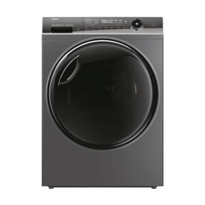 HAIER HD90-A3Q979RU1 Freestanding Heat Pump Tumble Dryer, 9kg Load, Graphite [Energy Class A+++]