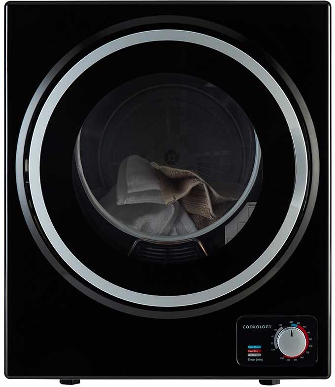 Cookology 2.5kg Mini Tumble Dryer - Black