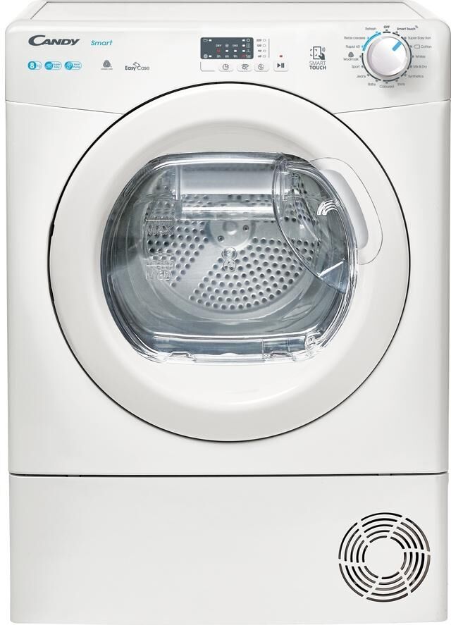 CANDY CSE H8A2LE NFC 8 kg Heat Pump Tumble Dryer - White, White