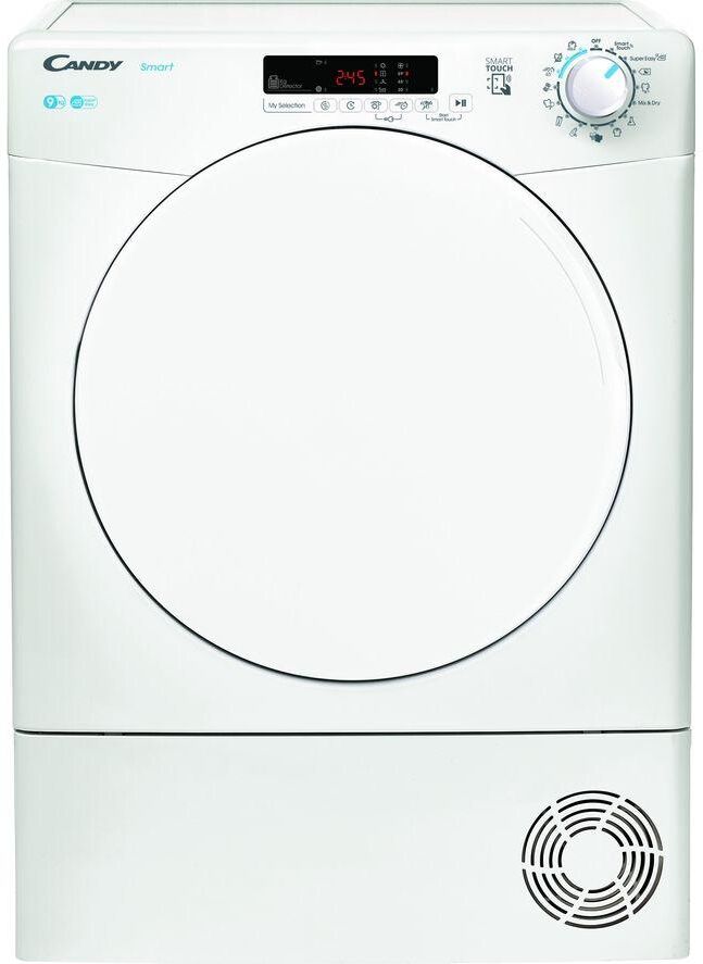 CANDY CSE C9DF NFC 9kg Condenser Tumble Dryer - White, White