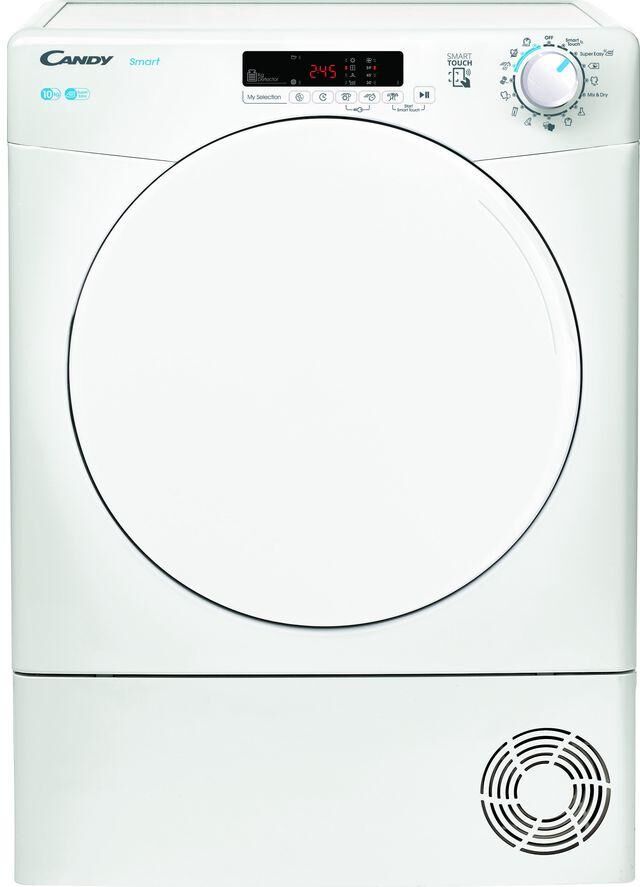 CANDY CSE C10DF NFC 10 kg Condenser Tumble Dryer - White, White