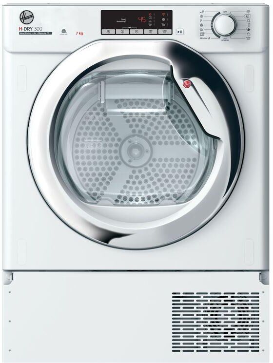 HOOVER BHTDH7A1TCE WiFi-enabled Integrated 7 kg Tumble Dryer