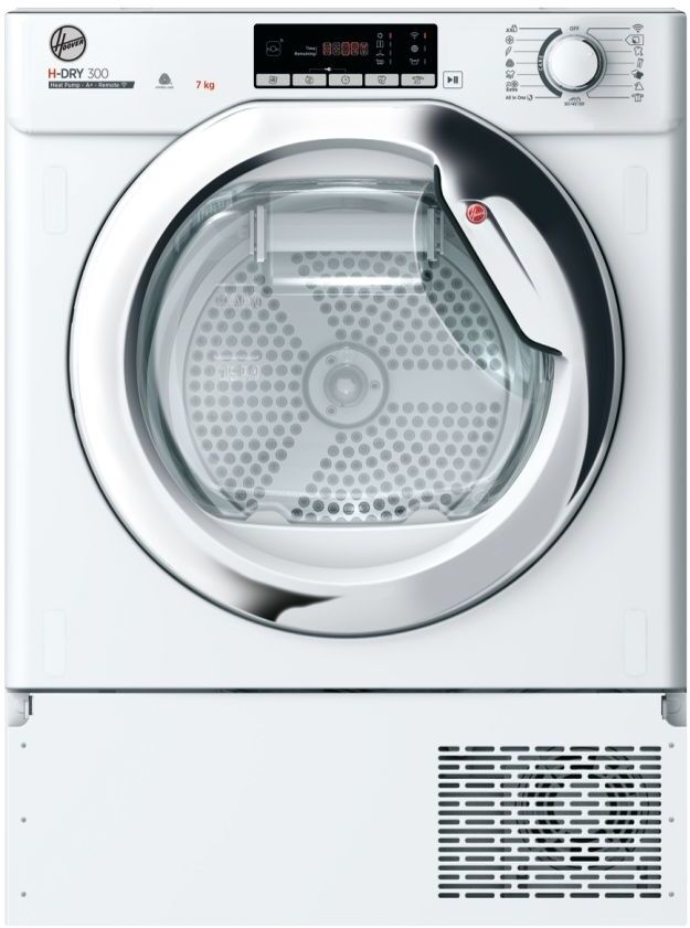 Hoover BHTD H7A1TCE Integrated Condenser Dryer with Heat Pump Technology