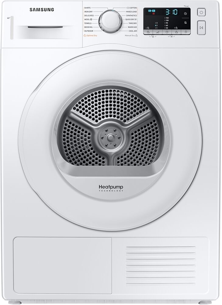 SAMSUNG DV80TA020TE/EU Condenser Dryer with Heat Pump Technology