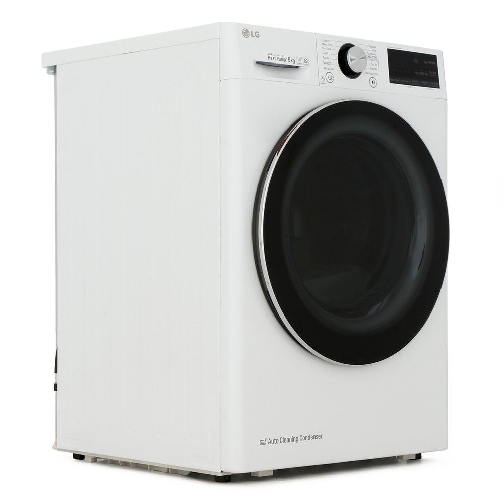 LG FDV909W Condenser Dryer with Heat Pump Technology - White
