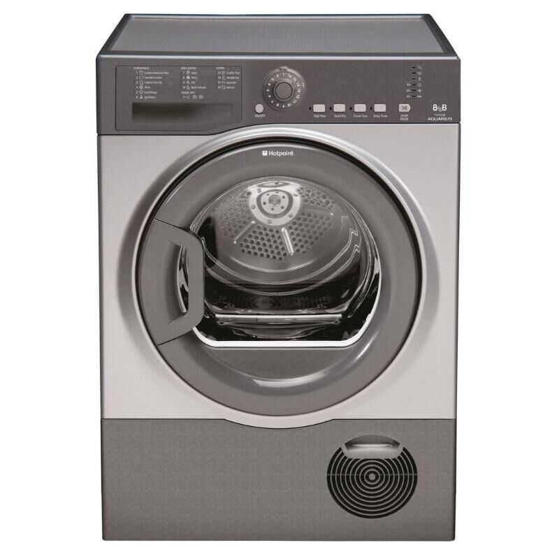 Hotpoint TCFS 83B GG.9 (UK) Condenser Dryer - Grey