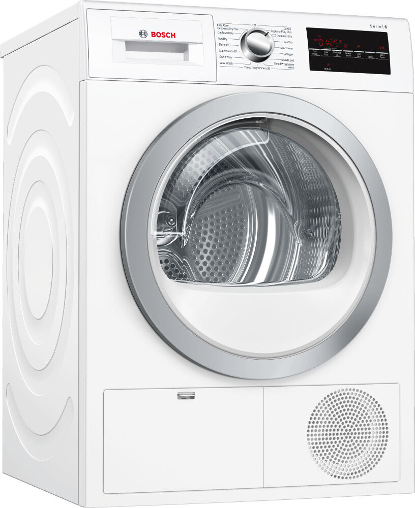 Bosch Serie 6 WTG86402GB Condenser Dryer - White