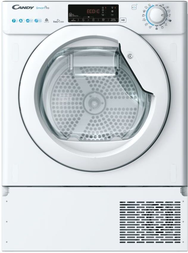 Hoover BCTDH7A1TE White 7kg Integrated Heat Pump Tumble Dryer - White