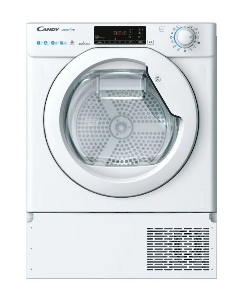 Candy BCTDH7A1TE White 7kg Integrated Heat Pump Tumble Dryer - White