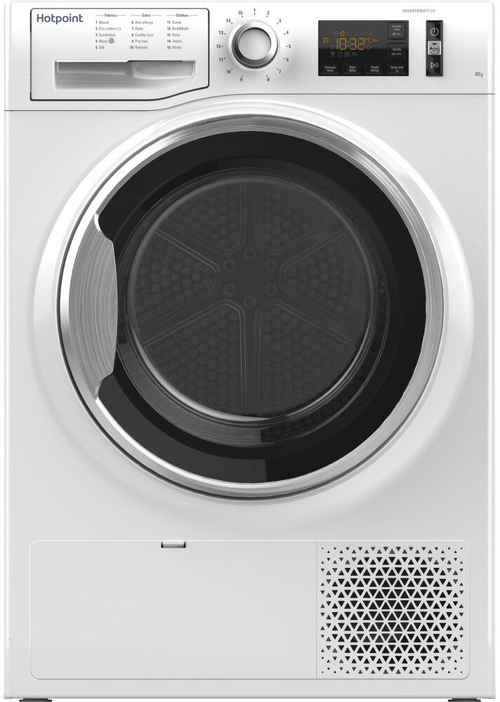 Hotpoint NTM1182XB White 8kg Heat Pump Tumble Dryer - White