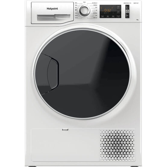 Graded Hotpoint NTM119X3EUK White 9kg Heat Pump Tumble Dryer - White