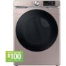 Samsung 7.5 cu. ft. Stackable Vented Gas Dryer with Steam Sanitize+ in Champagne