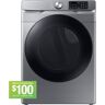 Samsung 7.5 cu. ft. Smart Gas Dryer with Steam Sanitize+ in Platinum