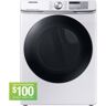 Samsung 7.5 cu. ft. Smart Gas Dryer with Steam Sanitize+ in White