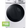 Samsung 7.5 cu. ft. Smart Stackable Vented Electric Dryer with Steam Sanitize+ in White