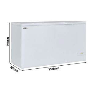 GGM GASTRO - Congélateur bahut - 1500mm - 388 litres - Couvercle plastique - Séparateur inclus