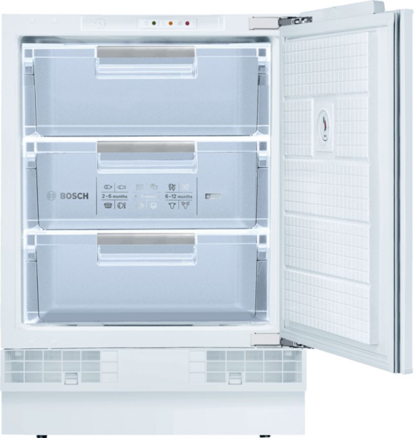 Bosch GUD15AFF0G Integrated Undercounter Freezer - Fixed Hinge