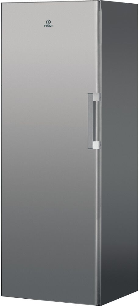 Indesit UI6F1TS Freestanding Tall Freezer-Silver