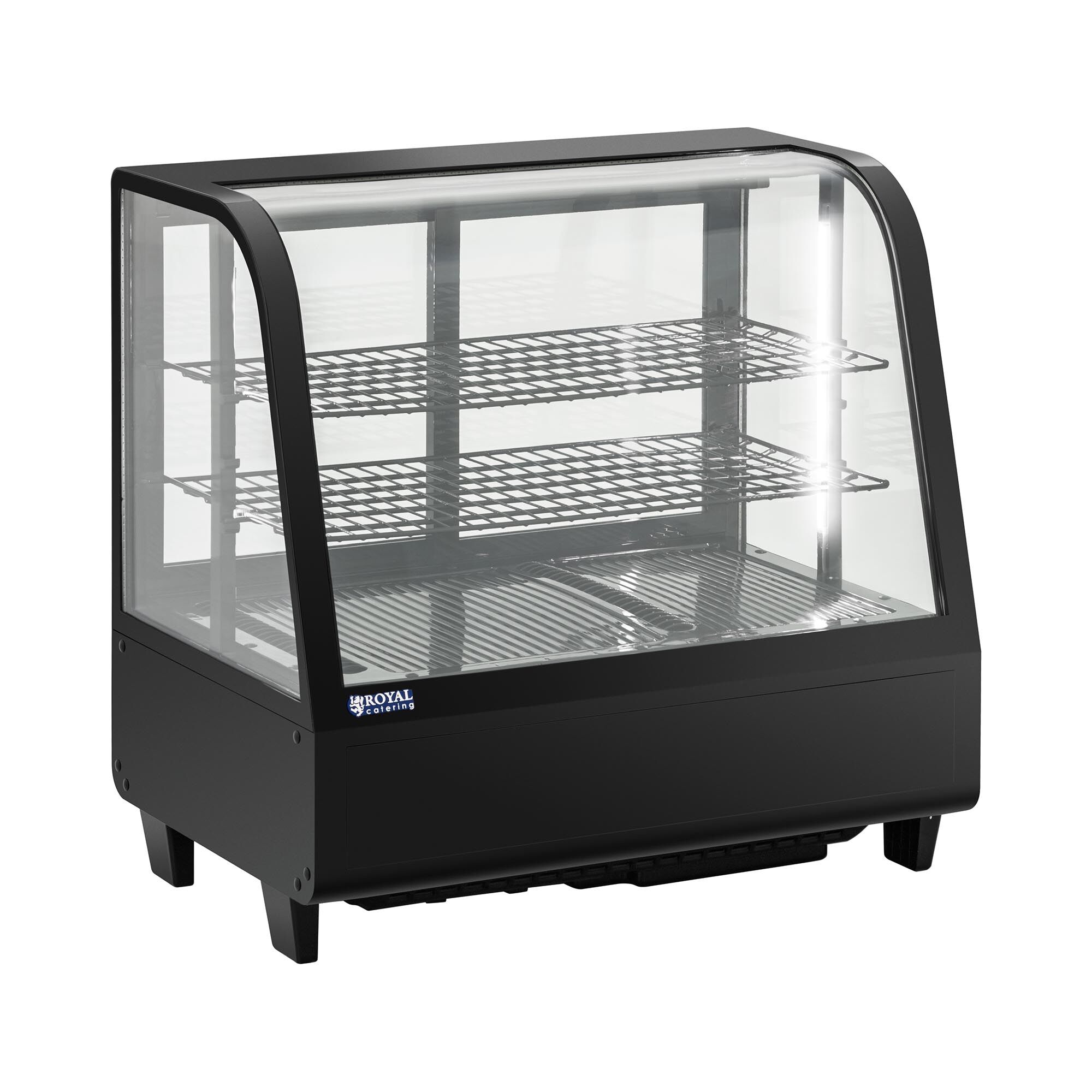 Royal Catering Refrigerated Display Case - 100 L - Royal Catering - 3 levels - white