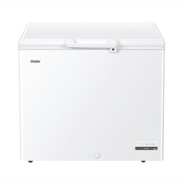 haier congelatore orizzontale hce251e classe e 248 lt-bianco