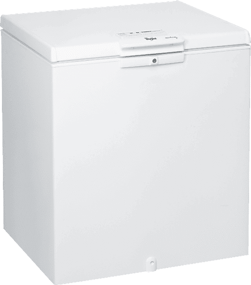 whirlpool congelatore pozzo whe20112, 166 l, classe e