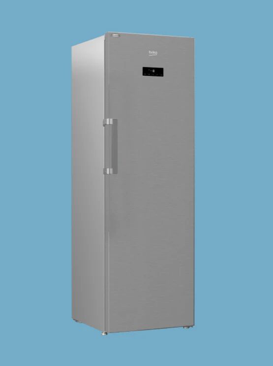 Ⓜ️🔵🔵🔵 Beko RFNE312E43XN - Congelatore verticale Total No-Frost, INOX, largo 760 cm, 275