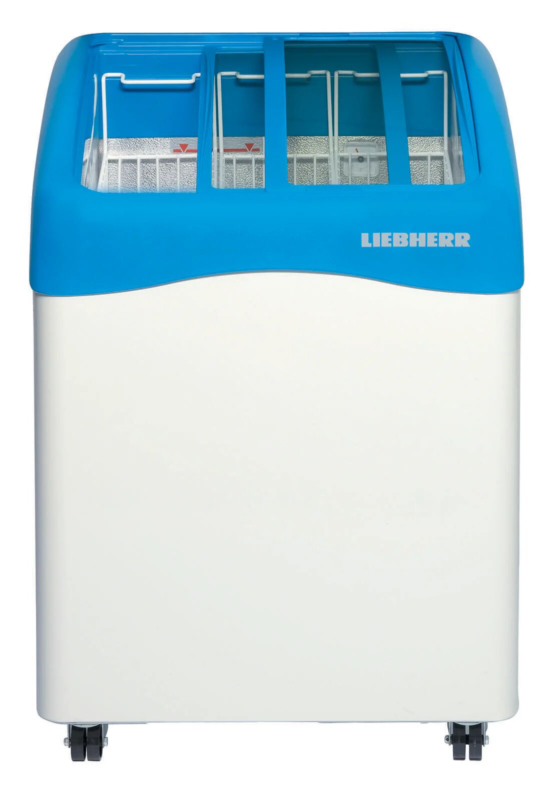 Liebherr GTI 1803 - Congelatore orizzontale con coperchio scorrevole, 172 litri,  66 cm, Bianco e Az